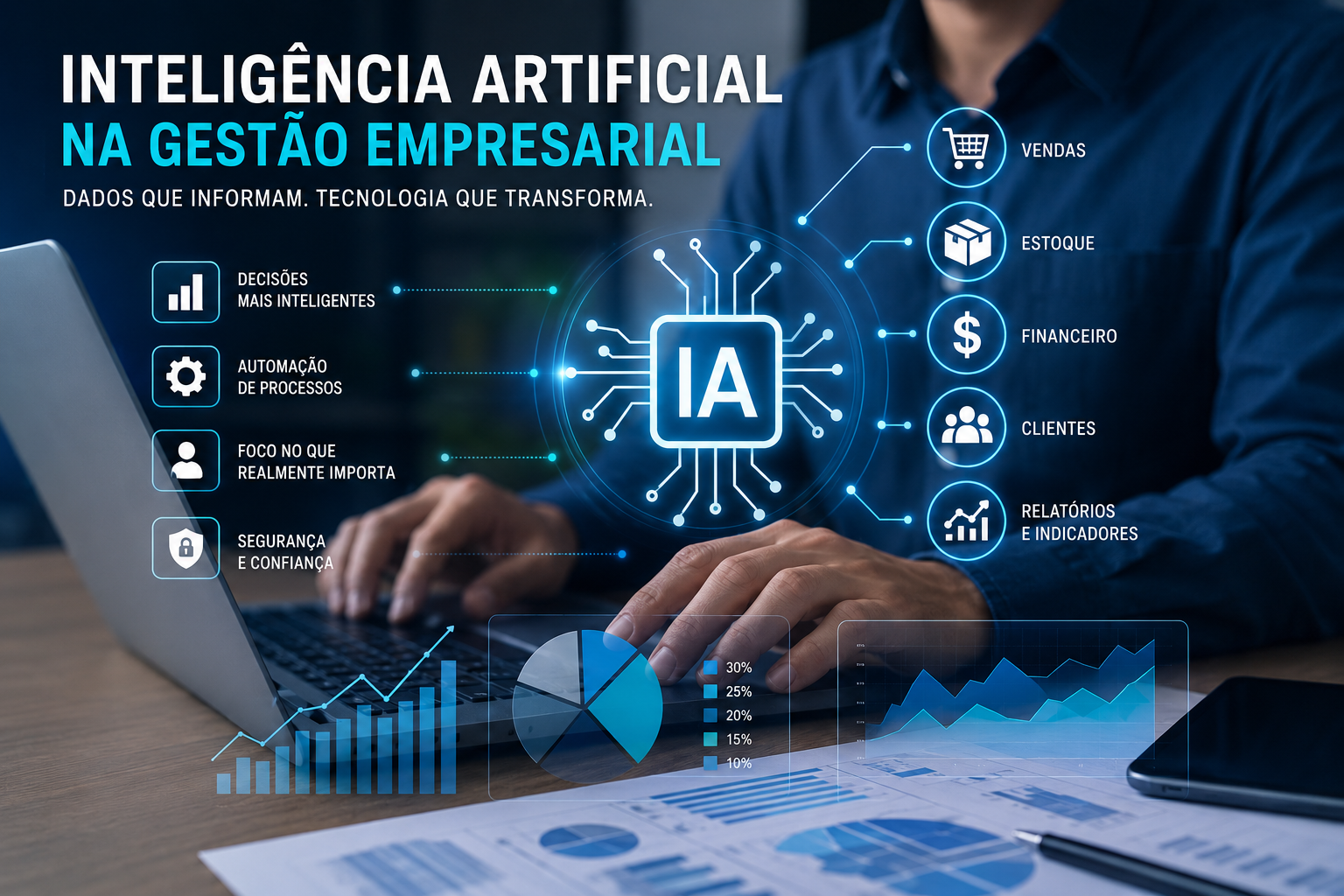🤖 Inteligência Artificial transforma a gestão empresarial e abre novas possibilidades para empresas